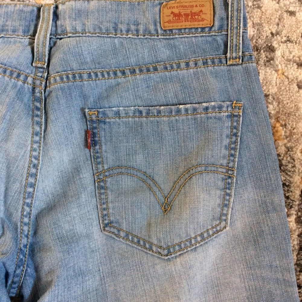 LEVI’S Y2K CUFFED BOYFRIEND JEANS! SIZE 7 - Picture 10 of 10